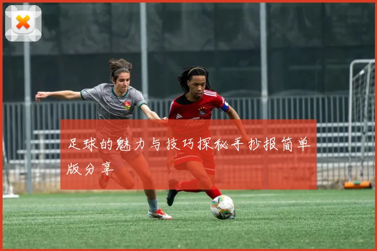 足球的魅力与技巧探秘手抄报简单版分享